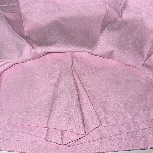 Golfini Womens Golf Skirt A-Line Cameo Pink Size 6 Cotton Blend Pockets Pleats - Picture 3 of 8